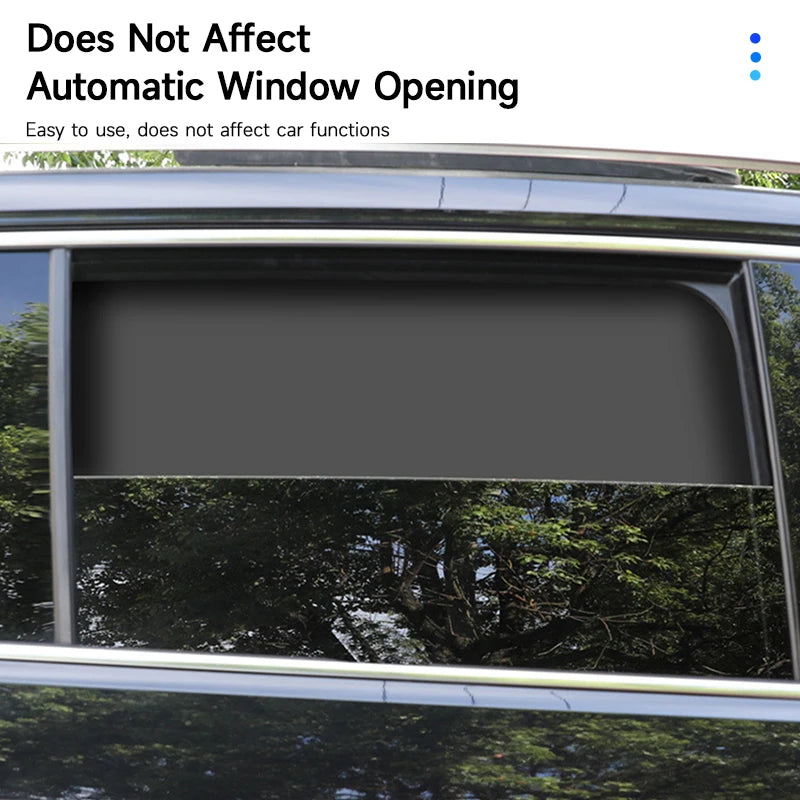 SEAMETAL Strong Magnetic Car Sun Shade UV Protector Car Side Window Sunshade Sun Visor Window Film for Car Summer Protection