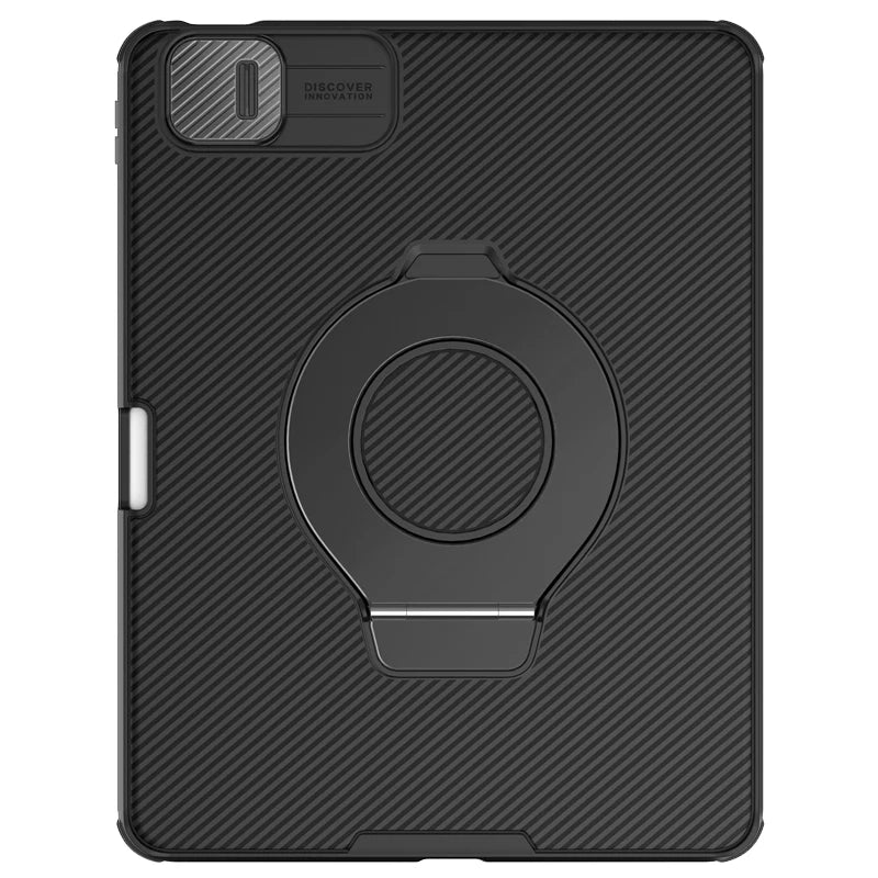 Nillkin for iPad Pro 13 M4 2024 Case for Air 13 2024/Air 10.9/Air 4/Air 5 Cover Lens Slide Camera Protection With Magnetic Stand