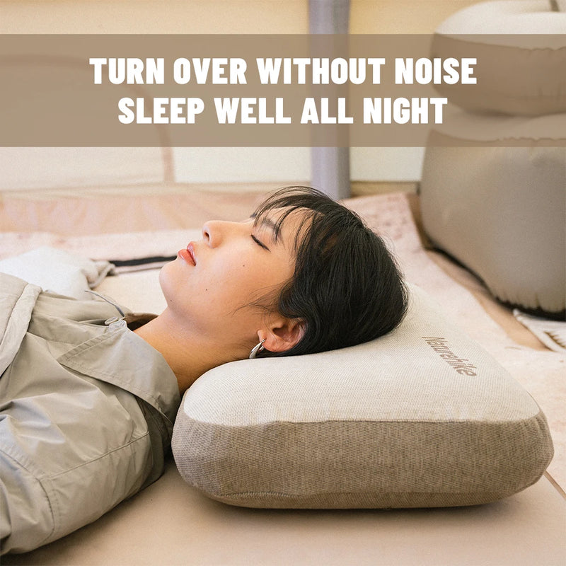 Naturehike Memory Foam Comfort Square Pillow Portable Outdoor Camping Travel Camping Pillow Home Office Rest Pillow