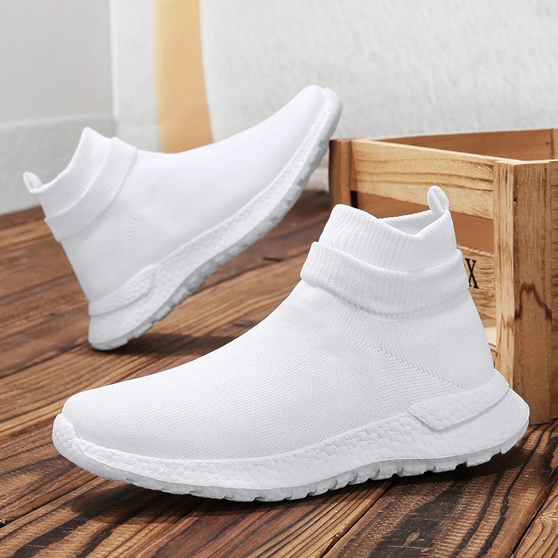 Unisex Walking Shoes Breathable Mesh Gym Running Non Slip Lightweight Outdoor Comfortable Sports Shoes for Men Women