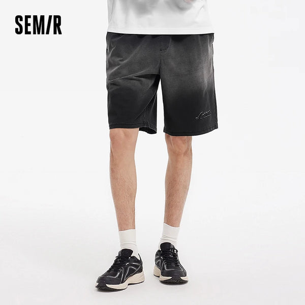 ខោខូវប៊យខ្លីបុរស Semir ឆ្នាំ ២០២៦ ប៉ាក់បែប Vintage រលុង ម៉ូដធម្មតា ទន់ ពាក់ប្រចាំថ្ងៃ