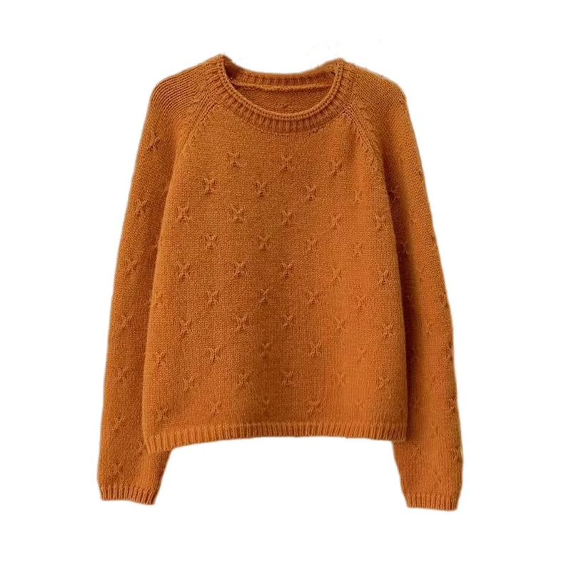 Ropa De Mujer New Pull Tops Spring Autumn Sweaters & Jumpers Knitwear Female Clothing Long Sleeve Women Pullovers Blouse