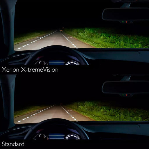 Philips X-tremeVision D1S XENON HID Car Headlight 4800K White Lamps +50% Brighter Genuine Germany Auto Bulbs ECE 85415XVC1, 1X