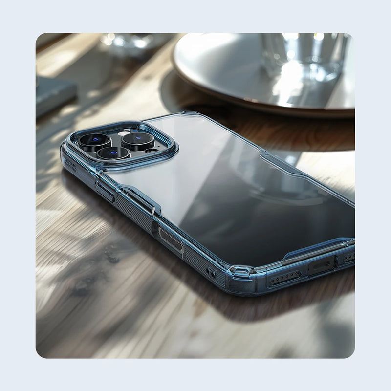 Nillkin For iPhone 16 Pro Max Case Nature TPU Case for iPhone 16 Pro Transparent Clear Soft Silicone Cover For iPhone 16 Cases