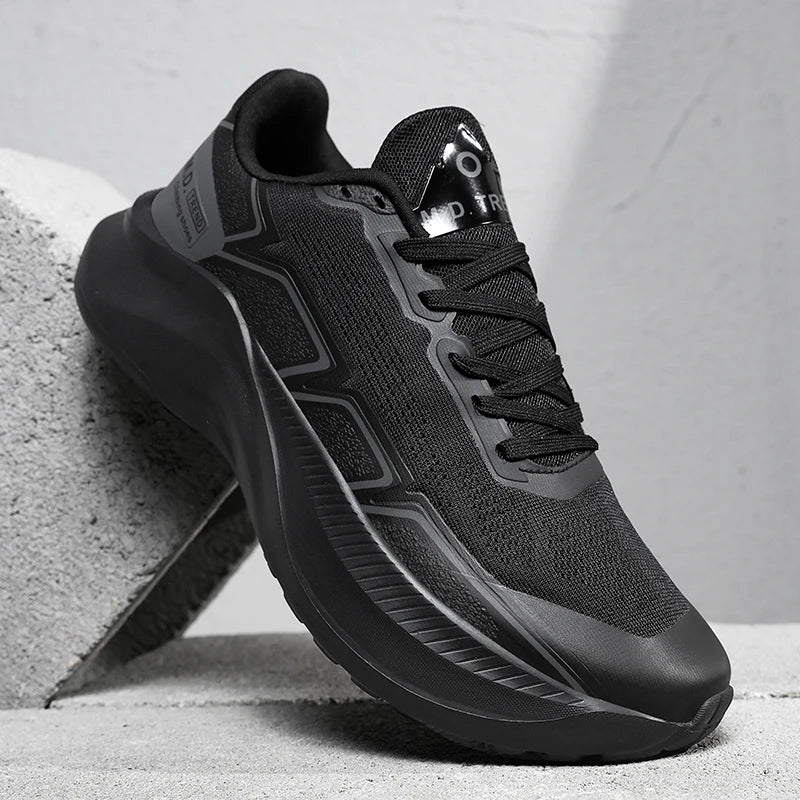 Mens Running Shoes 2025 New Breathable Lightweight Casual Jogging Gym Training Shoes Fashion Thick Sole Mesh Sneakers for Men