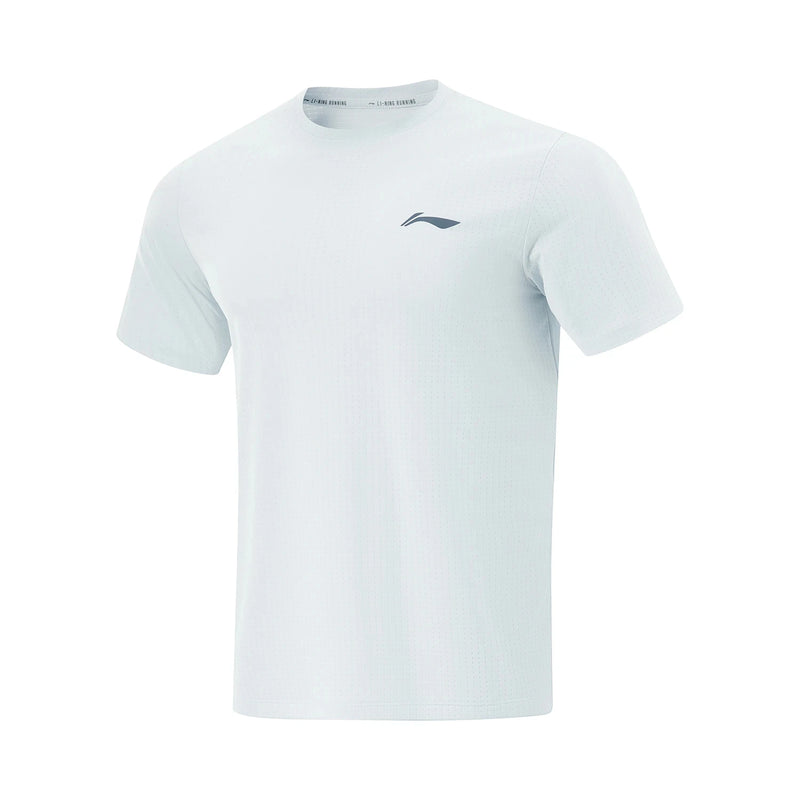 Li-Ning Men's Running Sports T-Shirt AT AIR Regular Fit Polyester Breathable Reflective LiNing Short Sleeve Tee Tops ATSV471
