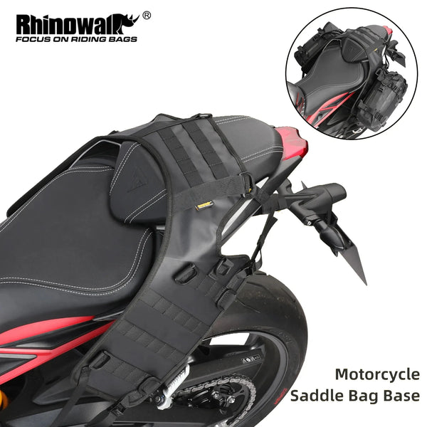 កៅអីដាក់ឥវ៉ាន់ម៉ូតូ Rhinowalk ជើងទ្រសម្រាប់ដាក់ឥវ៉ាន់នៅកៅអីក្រោយម៉ូតូ
