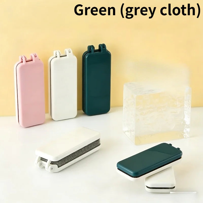 1pc Portable Foldable Double-Sided Lint Remover Brush, Cleaning Brush for Clothes, for Home Sofa and Bedroom Clothing Care Tool