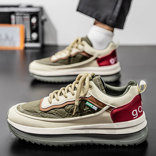 Chunky sneakers summer soft sole breathable lightweight men's outdoor casual running shoes fashion non slip speed sports shoes