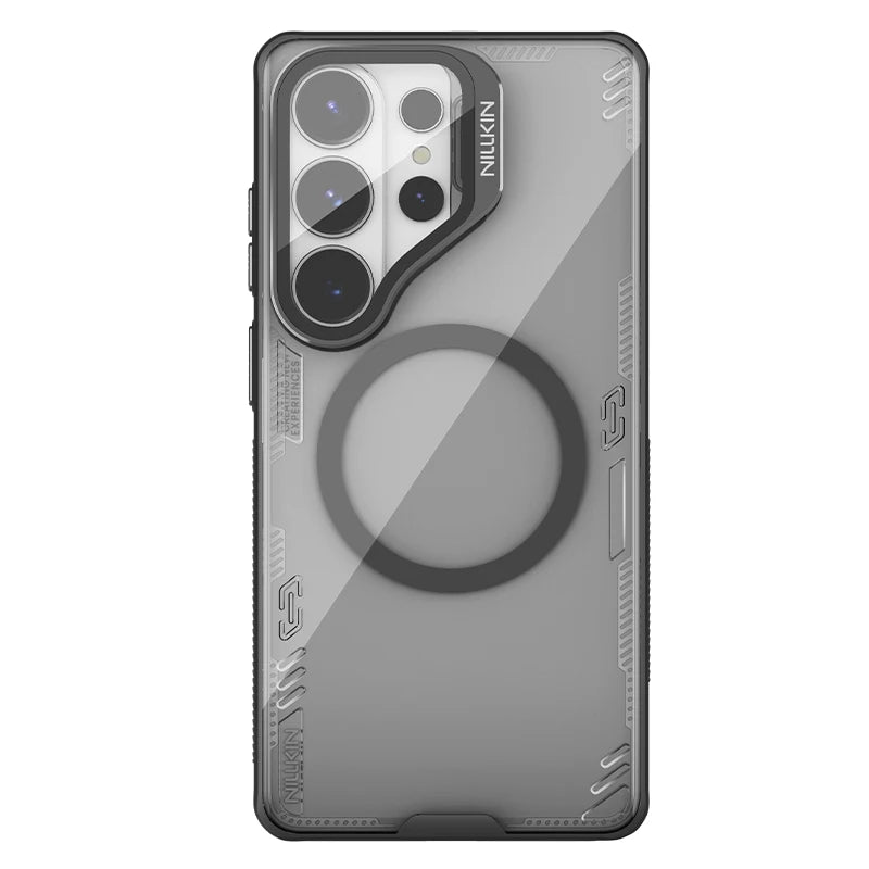 NILLKIN For Samsung Galaxy S26 Ultra Magsafe Case Iceblade Prop With Lens Holder Magnetic Back Cover for Samsung S26 Ultra Cases