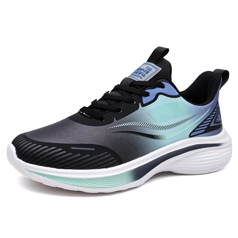 Men Sports Shoes Classic Mesh Breathe Fashion Lace Up Versatile Comfort Outdoor Fitness Shoes 2026 New Soft Soled Running Shoes