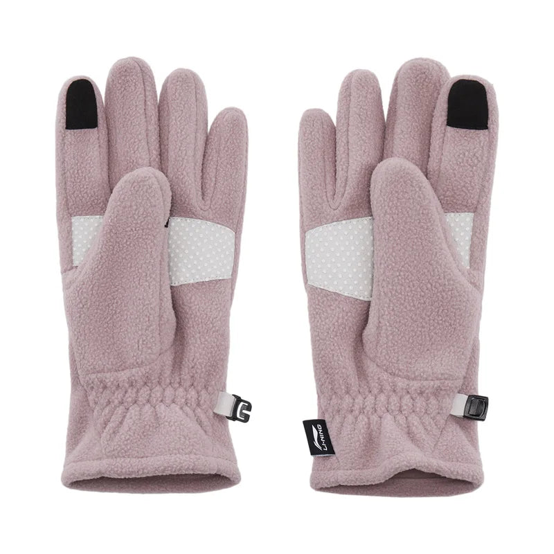 ស្រោមដៃកីឡា Li-Ning Unisex រោមចៀមសម្រាប់ពាក់ក្នុងរដូវរងា LiNing ឧបករណ៍ ASGV017