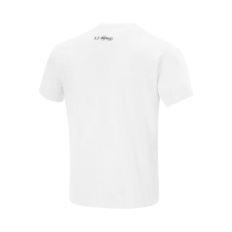 អាវយឺតហ្វឹកហាត់បុរស Li-Ning AT DRY ULTRA ៩០% Polyester ១០% Spandex ទំហំធម្មតា អាវយឺតកីឡា LiNing មានផាសុកភាព ATSV075