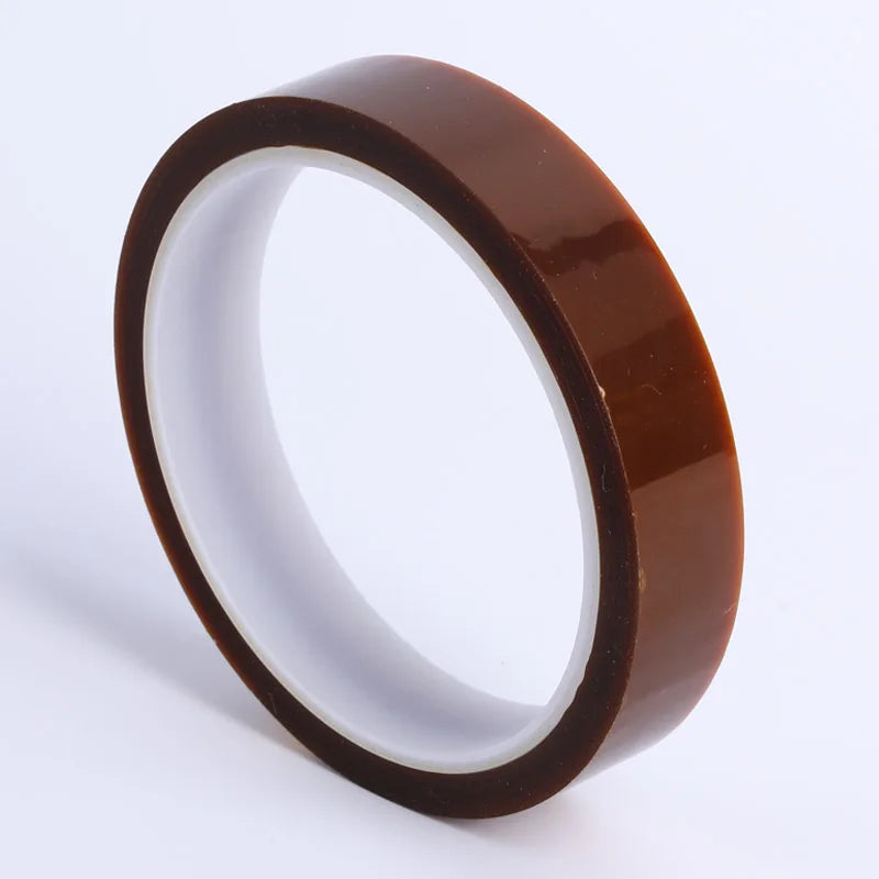 DIVEDEER 3D Printer Parts High Temperature Resistant Heat BGA Kapton Polyimide Insulating Thermal Insulation Adhesive Tape