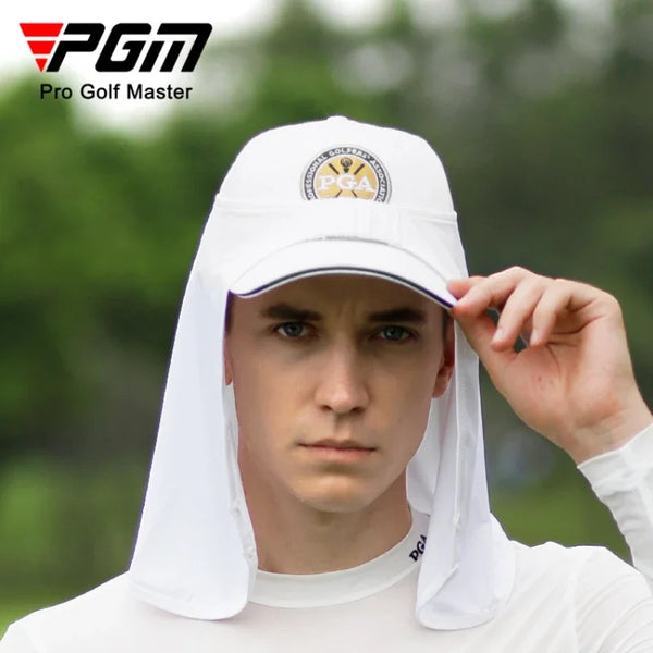 PGM Men Women Summer Sun Protection Golf Caps No Hat Viscose Fiber Scarf Sun Protection Headscarf Viscose Fiber Mask WB001