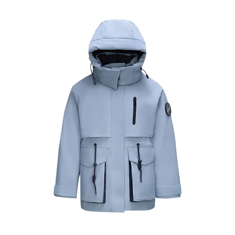 Semir Down Jacket Women Mid-Length Waterproof Oil-proof Stain-proof 2026 New Winter Clothing Coat Women