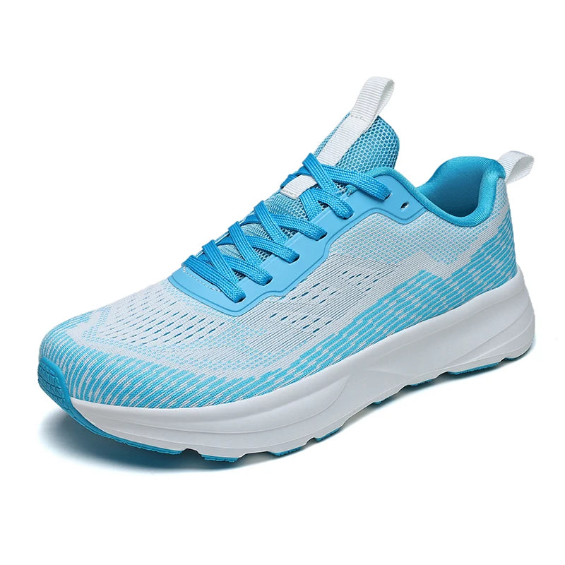 Men's wide-palm sports shoes four seasons soft sole outdoor casual running shoes fashion student mesh light breathable sneakers