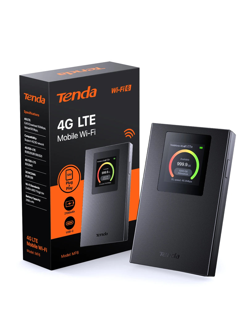 រ៉ោតទ័រ 4G LTE ម៉ូដឹម Wifi ឥតខ្សែ ចល័ត ខ្នាតតូច ចំណុចក្តៅខាងក្រៅ ហោប៉ៅ Wifi ចល័ត 286Mbps ស៊ីម CAT4 រន្ធដោតកាត ឧបករណ៍ Repeater 2100 mAh