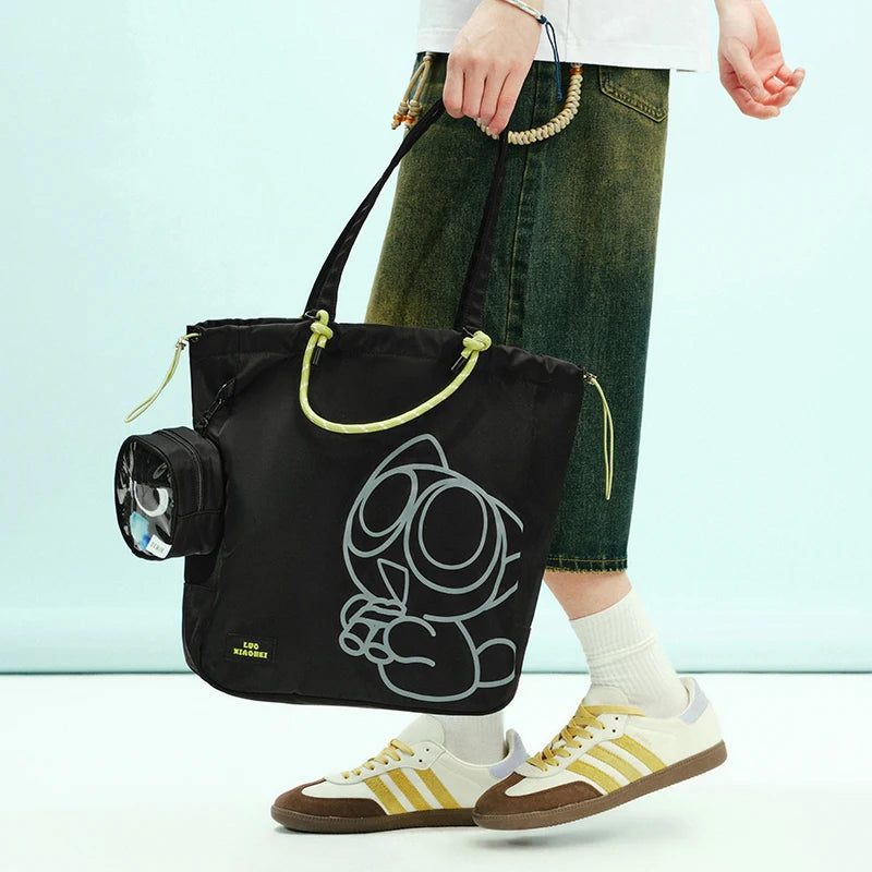 Semir Women Tote Bag Shoulder Handbag Campus Commute 2026 New Large Capacity Everyday Style Casual Carryall Bag