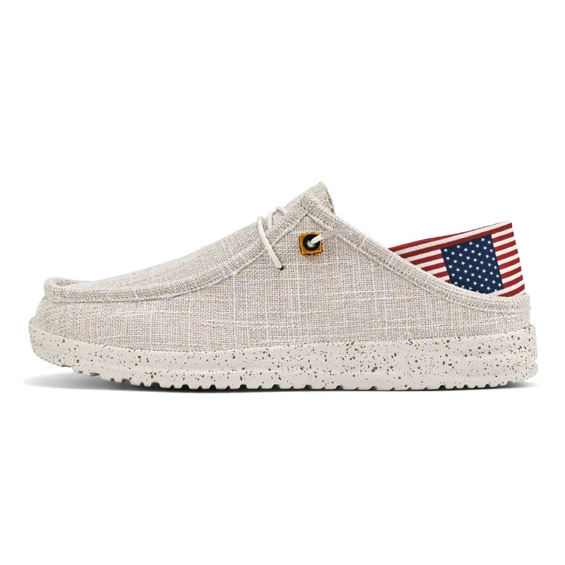 Big Size 47 48 Casual Canvas Shoes Men Lightweight Soft Comfortable Slip-On Canvas Shoes Dropshipping