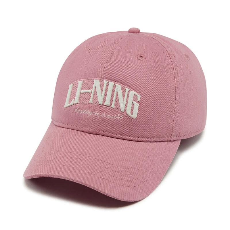 មួកបេស្បល Li-Ning សម្រាប់បុរស និងស្ត្រី ទំហំ 56-60 សង់ទីម៉ែត្រ កប្បាស 100% ដែលអាចដកដង្ហើមបាន មួកទាន់សម័យសម្រាប់លំហែកាយ AMYW127
