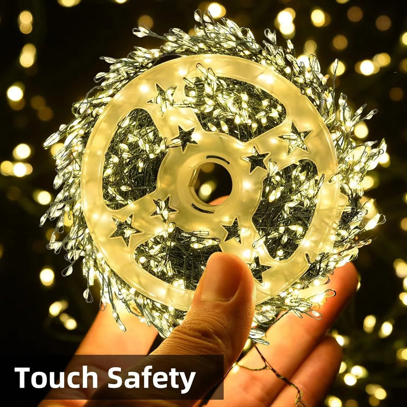 Fairy Lights String Lights with Remote Control 8 Modes Waterproof Wire Light for Patio Yard Trees Christmas Party Lighting