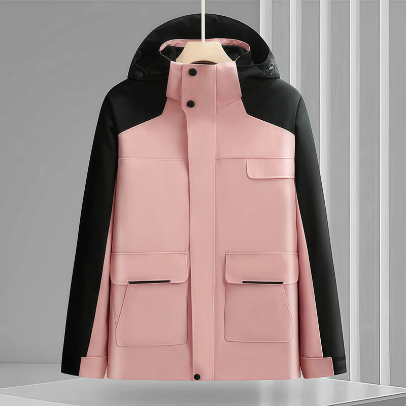 2026 Detachable Polar Fleece Inner Hooded Windbreake Waterproof and Scratch-resistant Outdoor Adventure Hiking Casual