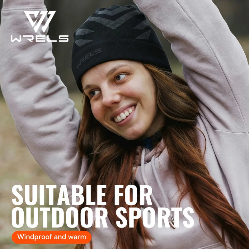 WRLES Beanie Winter Hat Ski Face Mask Neck Gaiter Multi-functional Windproof Moisture Wicking Running Hiking Motorcycle Mask Cap