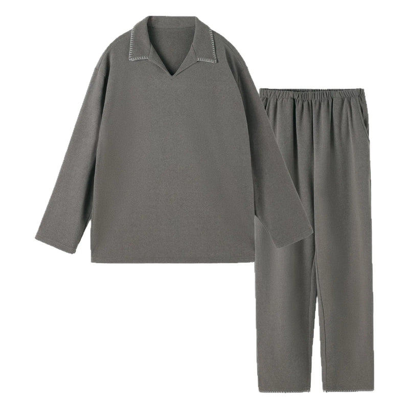 Pijama Mujer Thicken Warm Sleepwear For Sleeping Set Autumn Winter Couple Pajamas Long Sleeve De Velvet Women's Home Clothes