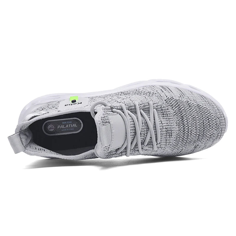 Men's Plus Size 50 51 52 Breathable Mesh Sneakers Lightweight Casual Running Sports Shoes Soft Comfort Walking Athletic Shoes