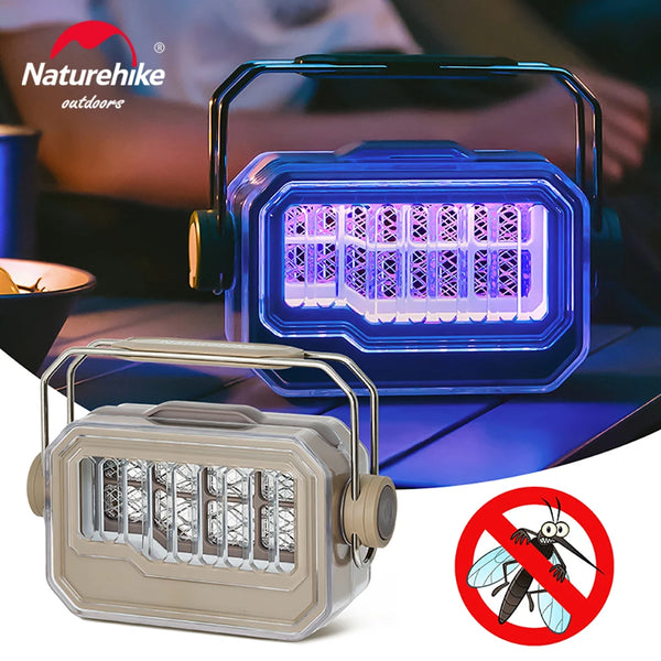 Naturehike Camping Electric Shock Mosquito Killer Lamp Outdoor Lighting Fixtures Summer Bug Zapper Type - C Pest Control LIght