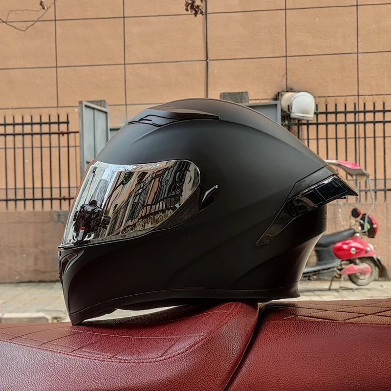 Motorcycle helmet double lens full mask capacete de moto cyclist casco para moto kask helmets
