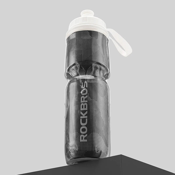 ROCKBROS Cycling Insulated Water Bottle 750ml PP5 Material Outdoor Sports Fitness Running Riding Camping Hiking Portable Kettle 35210019001 CHINA