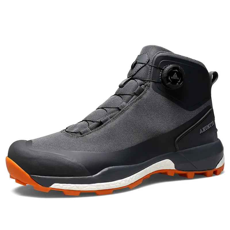 HUMTTO Winter Camping Shoes for Men Outdoor Men's Sports Shoes Breathable Trekking Boots Man Non-slip Safety Hiking Sneakers