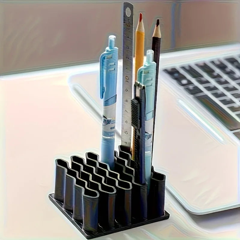1pc Ointment Storage Box,Multi-Layer Vertical Desktop Organizer,Sturdy Durable,Black and White Design,storage boxoffice supplies