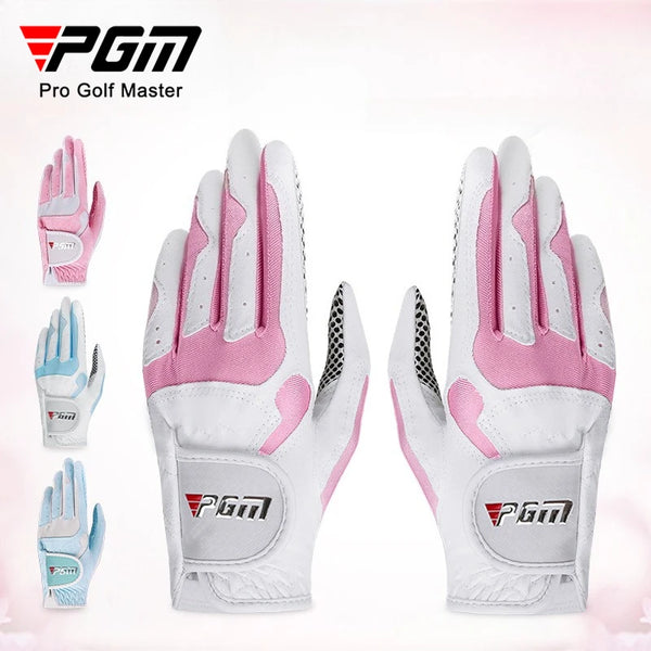 Golf Gloves Women's Sports Non Slip Professional Outdoor Glove 1 Pair of Left and Right Hands ST018