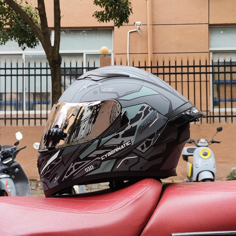 Motorcycle helmet double lens full mask capacete de moto cyclist casco para moto kask helmets