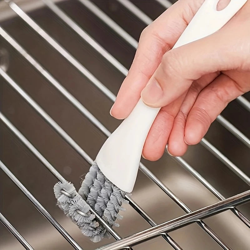 1/2/3PCS Multi-functional cleaning brush with handle, durable reusable plastic High hardness Corner cleaning tool Cleaning brush