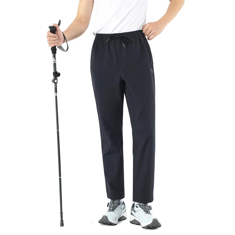 HUMTTO Camping Hiking Pants Men Winter Trekking Hunting Men's Pants Warm Breathable Black Outdoor Working Sports Man Trousers