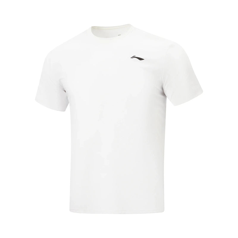 អាវយឺតហាត់ប្រាណបុរស Li-Ning LN ស្ងួតលឿន 88% Polyester 12% Elastane ទំហំធម្មតា អាវហាត់ប្រាណ LiNing ដែលមានខ្យល់ចេញចូលបាន ATSW165