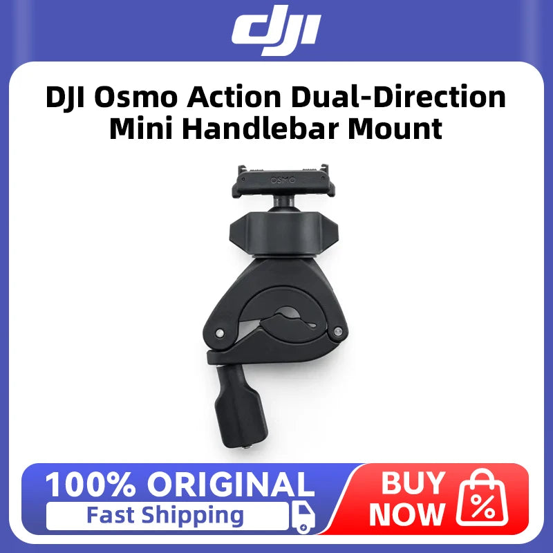 DJI Osmo Action Dual-Direction Mini Handlebar Mount Quick installation for DJI Osmo Nano / Osmo Action 6