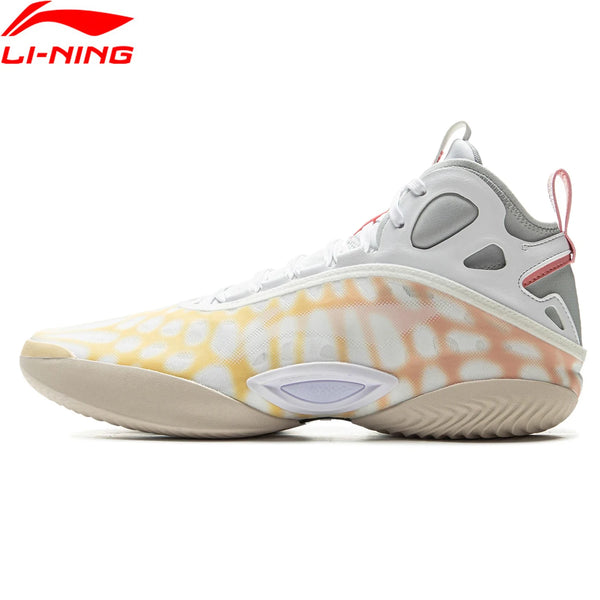 ស្បែកជើងបាល់បោះអាជីពបុរស Li-Ning YUSHUAI XIX ប្រព័ន្ធ SYNCHRO-ADJUST ស្បែកជើងកីឡាប្រកួតប្រជែង LiNing ABAV005