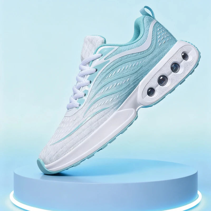 Womens Sports Shoes 2025 Autumn New Casual Fashion Lightweight Thick Soled Comfortable Sneakers Travel Walking Shoes for Women