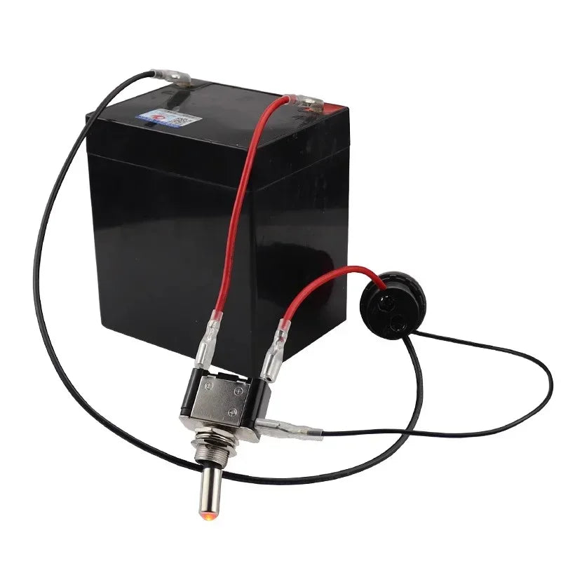 Auto Car Boat Truck Illuminated Led Toggle Switch With Safety Aircraft Flip Up Cover Guard 12V20A transparent