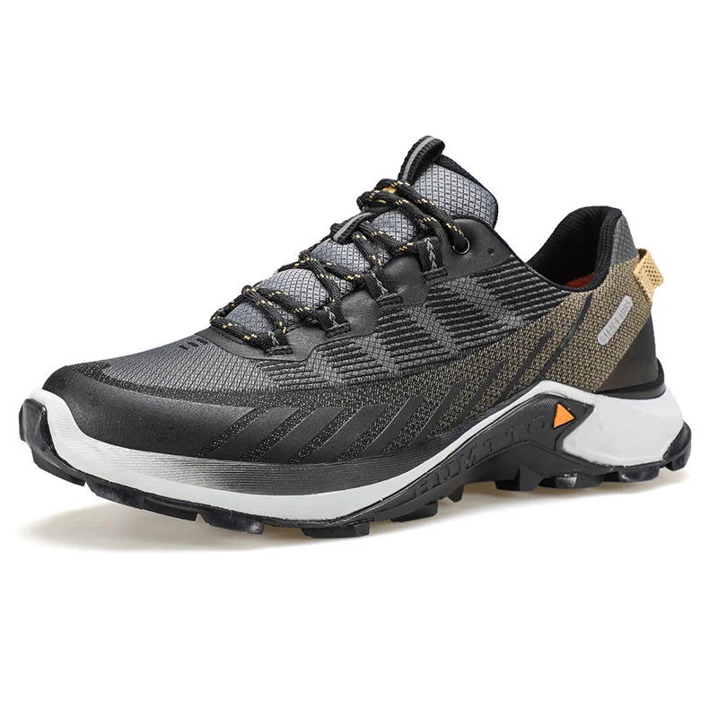HUMTTO Shoes for Men Winter Climbing Shoes Outdoor High Quality Designer Walking Man Sneakers Non-slip Leather Mens Hiking Boots