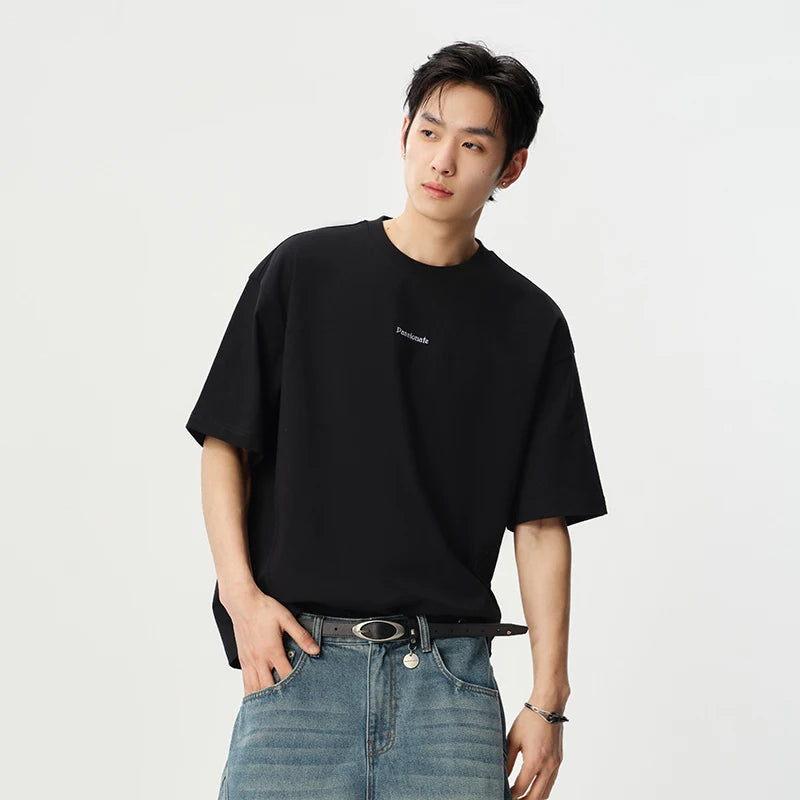 អាវយឺត Semir សម្រាប់បុរសនិងស្ត្រី ដៃខ្លី កប្បាសធ្ងន់ បោះពុម្ពក្រាហ្វិកតិចតួច ទំហំធំ មានខ្យល់ចេញចូលបាន រចនាបថប្រចាំថ្ងៃ ឆ្នាំ២០២៦