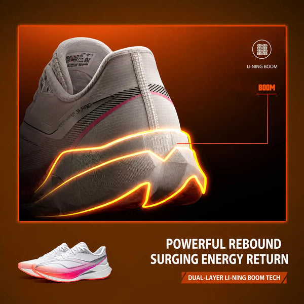 ស្បែកជើងរត់ប្រណាំងបុរស Li-Ning RED HARE 9 PRO LN DWR ធន់នឹងទឹក ទម្ងន់ស្រាល ស្បែកជើងហ្វឹកហាត់ Lining លោតខ្ពស់ ARPW021