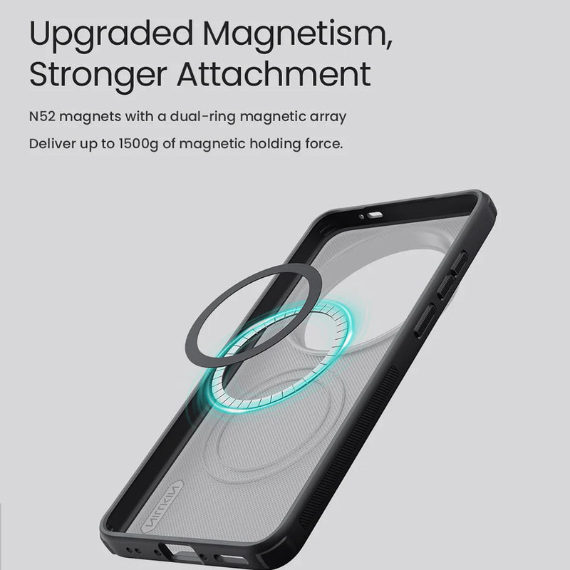 NILLKIN For Vivo X300 Ultra Magsafe Case Super Frosted Shield Pro Magnetic Wireless Charging PC Back Cover For Vivo X300 Ultra