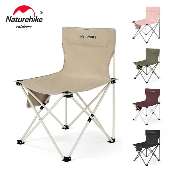 Naturehike T01 Folding Stool Outdoor Camping Portable Sketching Fishing Picnic Chair Colorful Ultralight Foldable Chairs