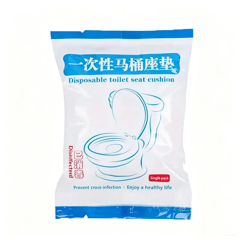 Disposable Toilet Cover, Independent Packaging, Thick Non-Woven Fabric, Portable, Disposable Travel Toilet Seat, Hotel Specific